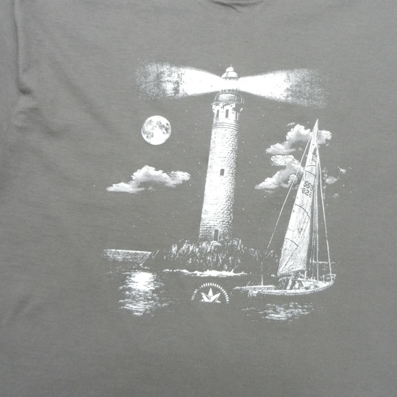 Portofino Mens grey T Shirt XL - Picture 2 of 5